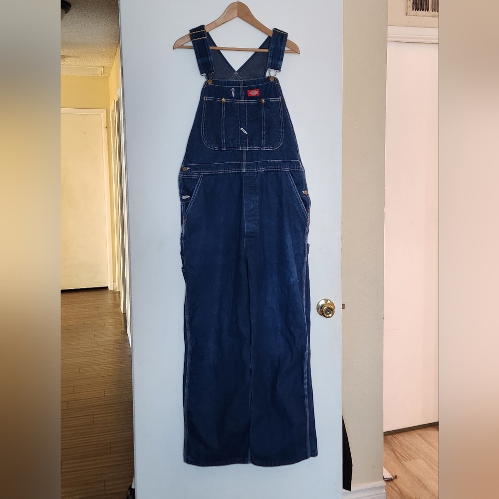 Dickies Denim Overalls 36×30